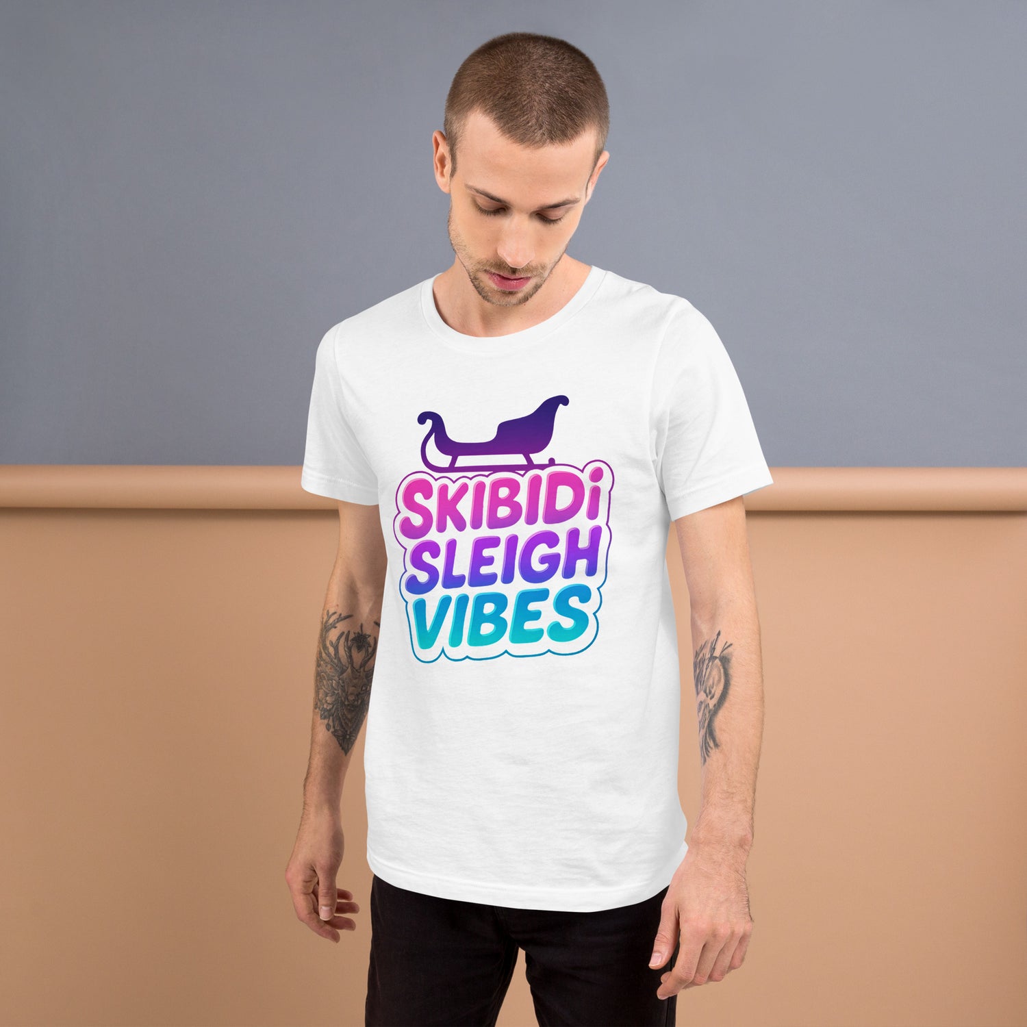 Skibidi Sleigh Teen T-shirt | – RB Designa Co