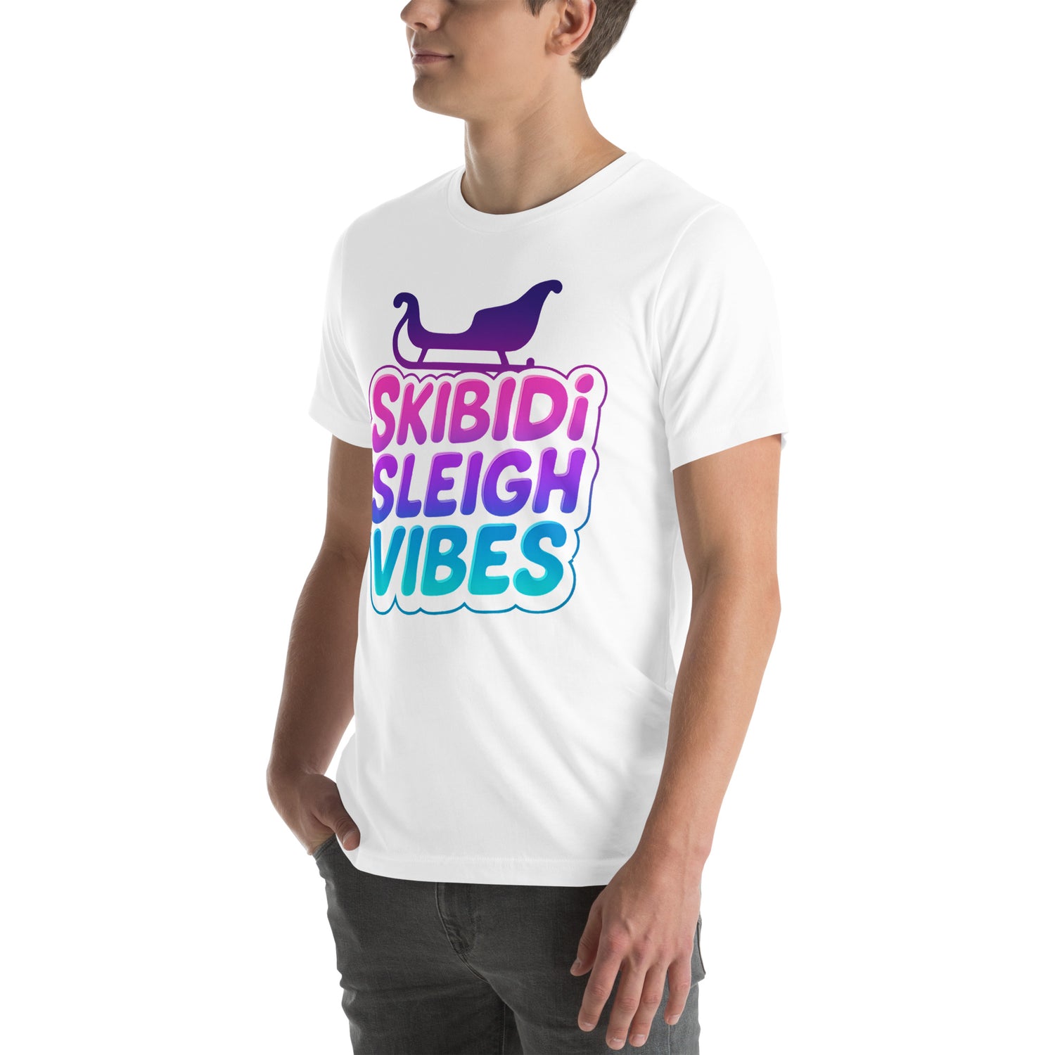 Skibidi Sleigh Teen T-shirt | – RB Designa Co