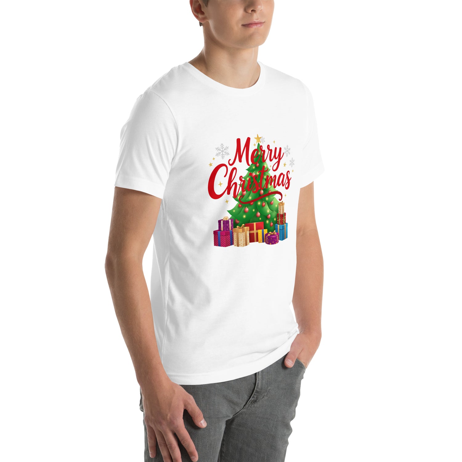 Merry Christmas Red Teen T-shirt | – RB Designa Co