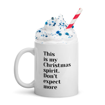Christmas Spirit Teen White Mug | – RB Designa Co