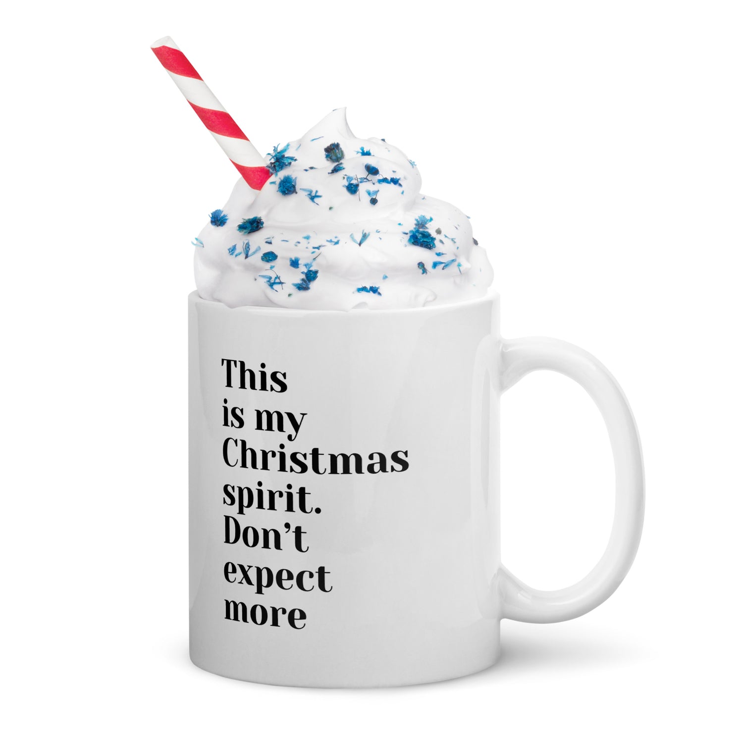 Christmas Spirit Teen White Mug | – RB Designa Co