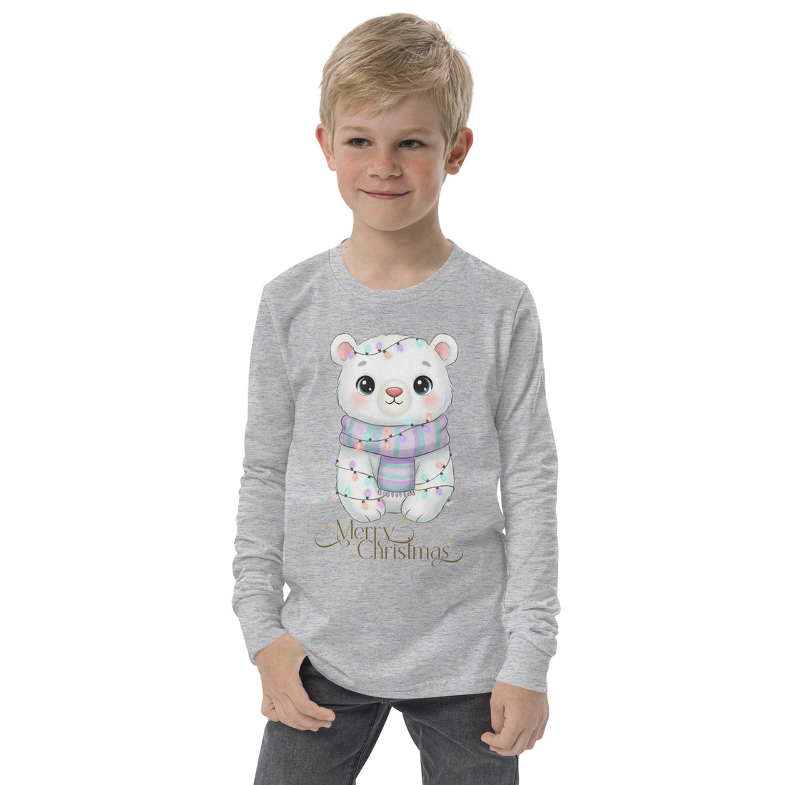 Polar Bear Lights Kids &amp; Babies Sweatshirt | – RB Designa Co