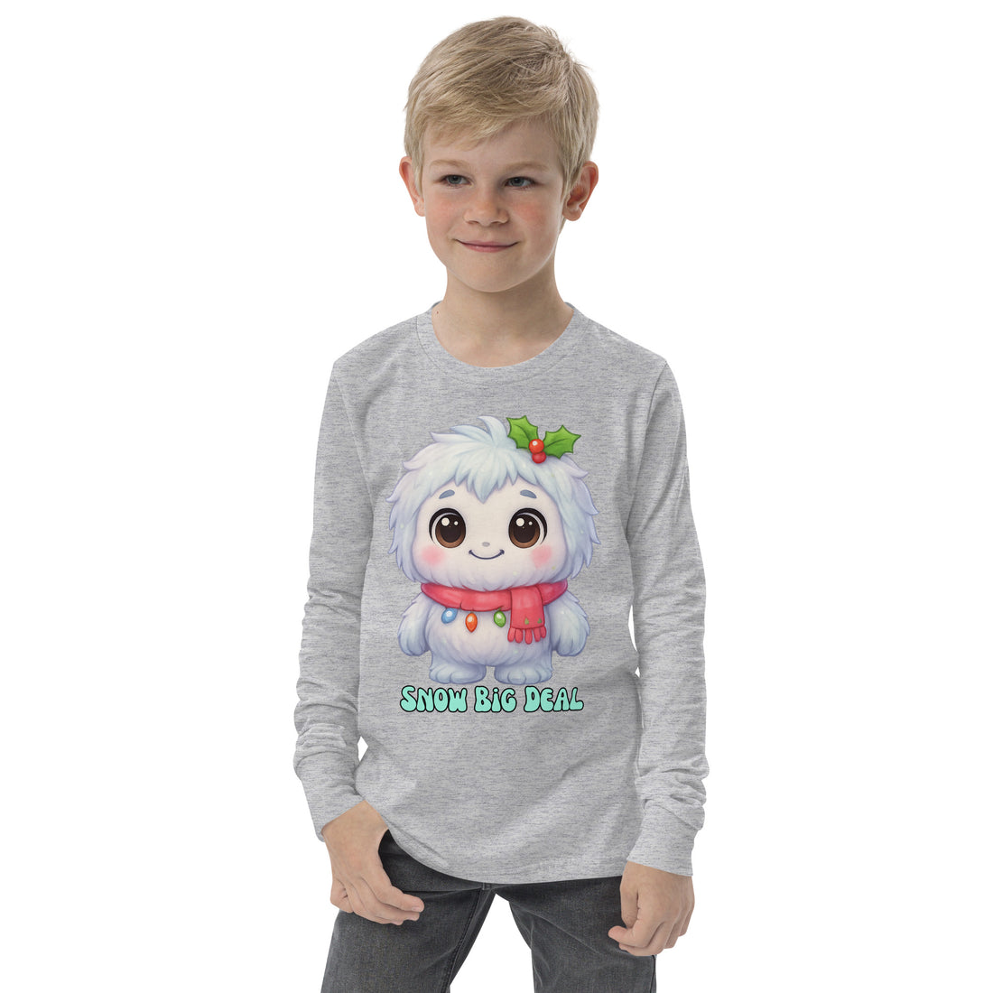 Festive Yeti Holly Kids &amp; Babies Sweatshirt | – RB Designa Co