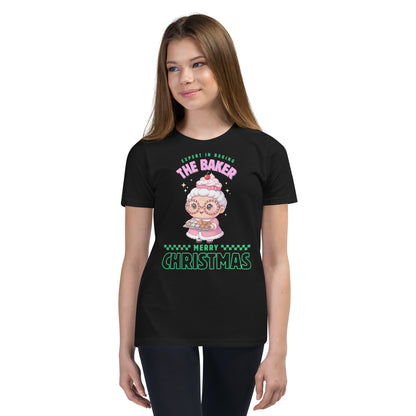 Expert in Baking: The Grandma Baker- Green and Pink | Youth Short Sleeve T-Shirt | – RB Designa Co