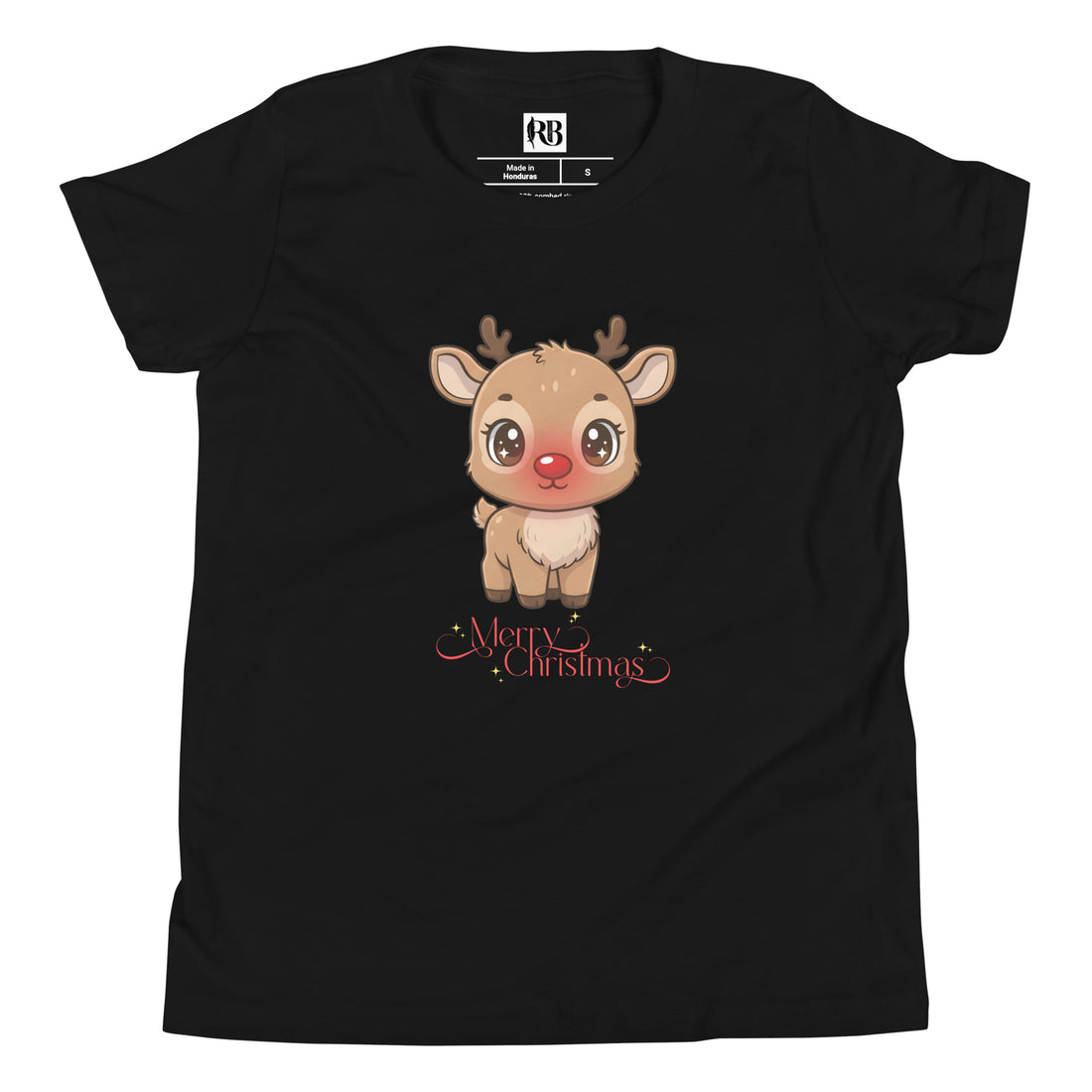 Brown Reindeer Cute Kids &amp; Babies T-shirt | – RB Designa Co