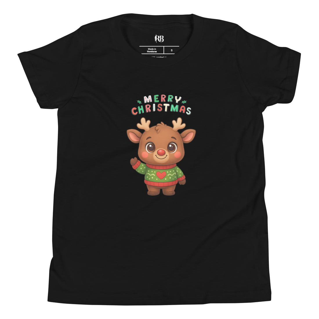 Reindeer With Antlers Kids &amp; Babies T-shirt | – RB Designa Co