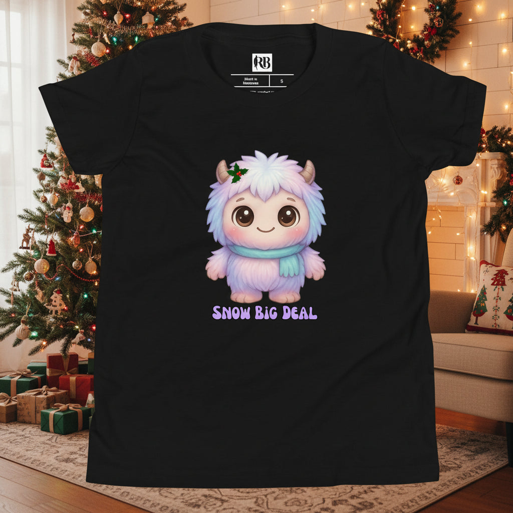 Fluffy Yeti Scarf Kids &amp; Babies T-shirt | – RB Designa Co