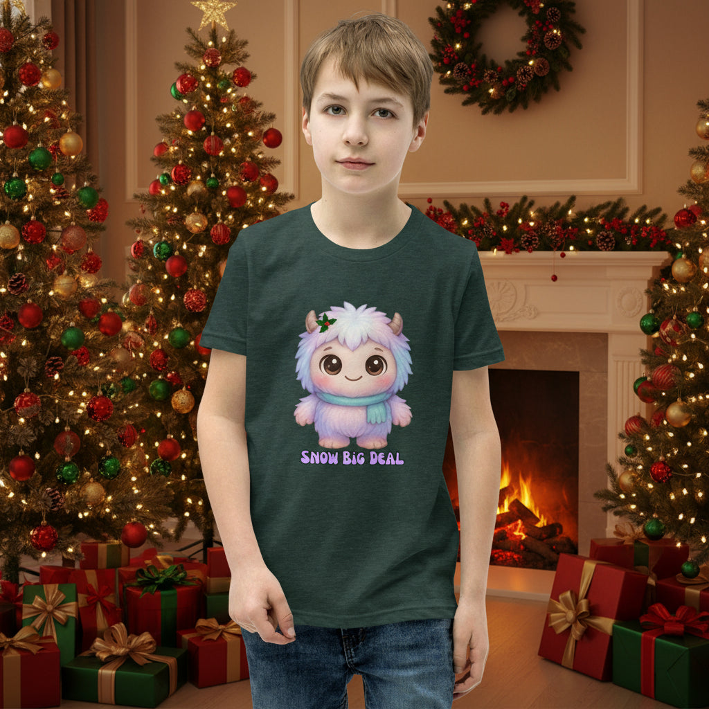 Fluffy Yeti Scarf Kids &amp; Babies T-shirt | – RB Designa Co