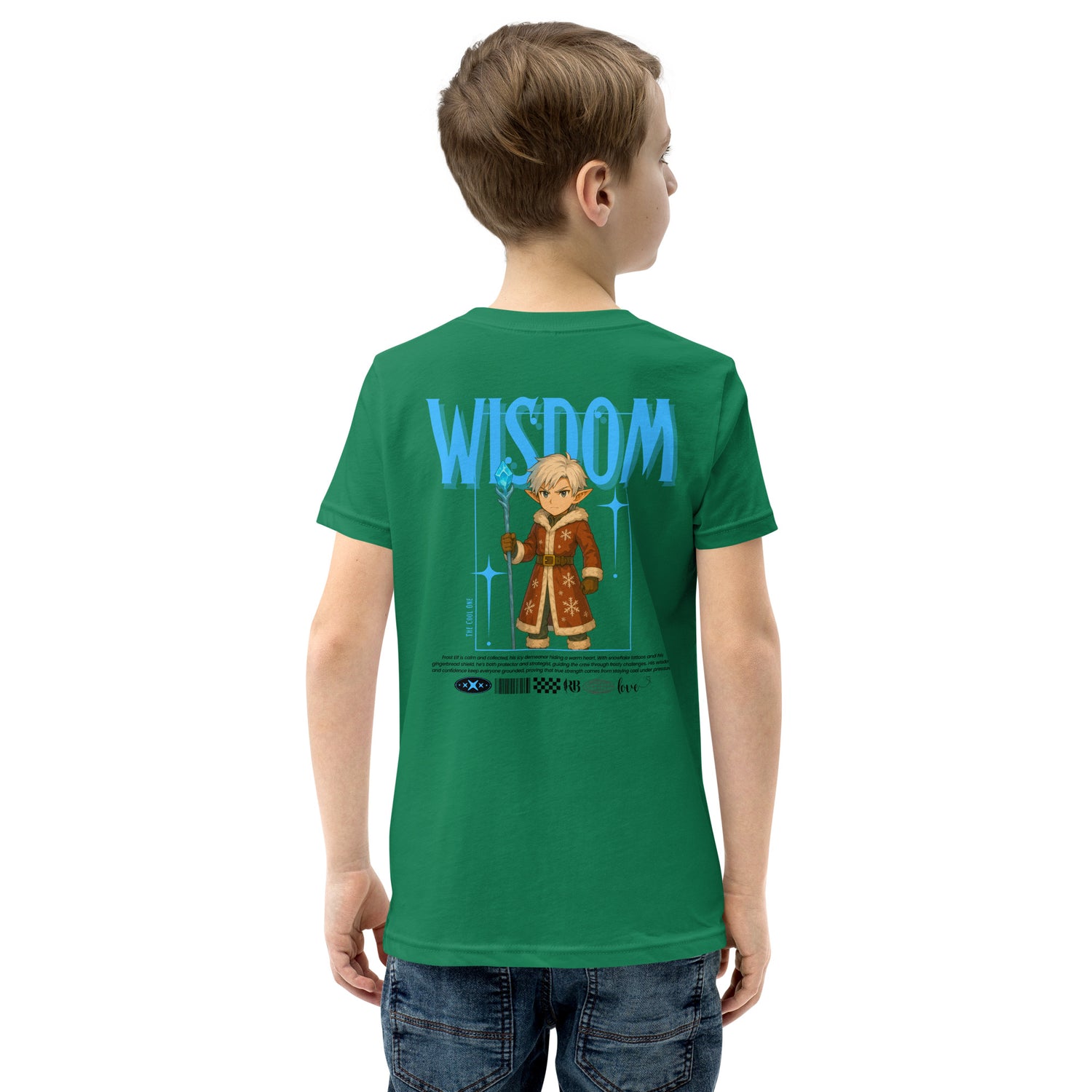 &quot;Wisdom&quot; | Youth Short Sleeve T-Shirt | Black | – RB Designa Co