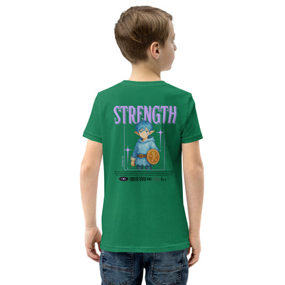 &quot;Strength&quot; | Youth Short Sleeve T-Shirt | Black | – RB Designa Co