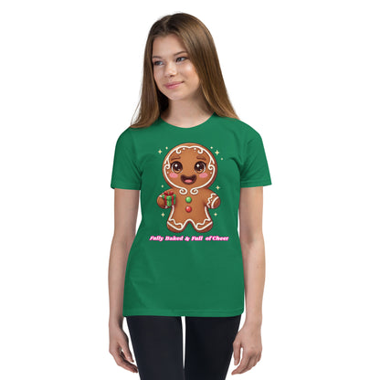 &quot;Fully Baked and Full of Cheer&quot; | Youth Short Sleeve T-Shirt | – RB Designa Co