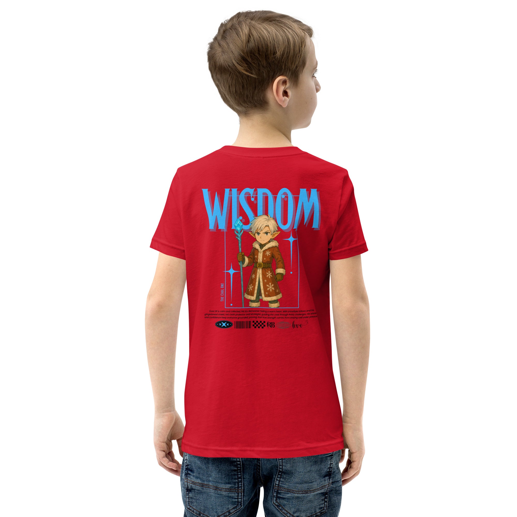 &quot;Wisdom&quot; | Youth Short Sleeve T-Shirt | Black | – RB Designa Co