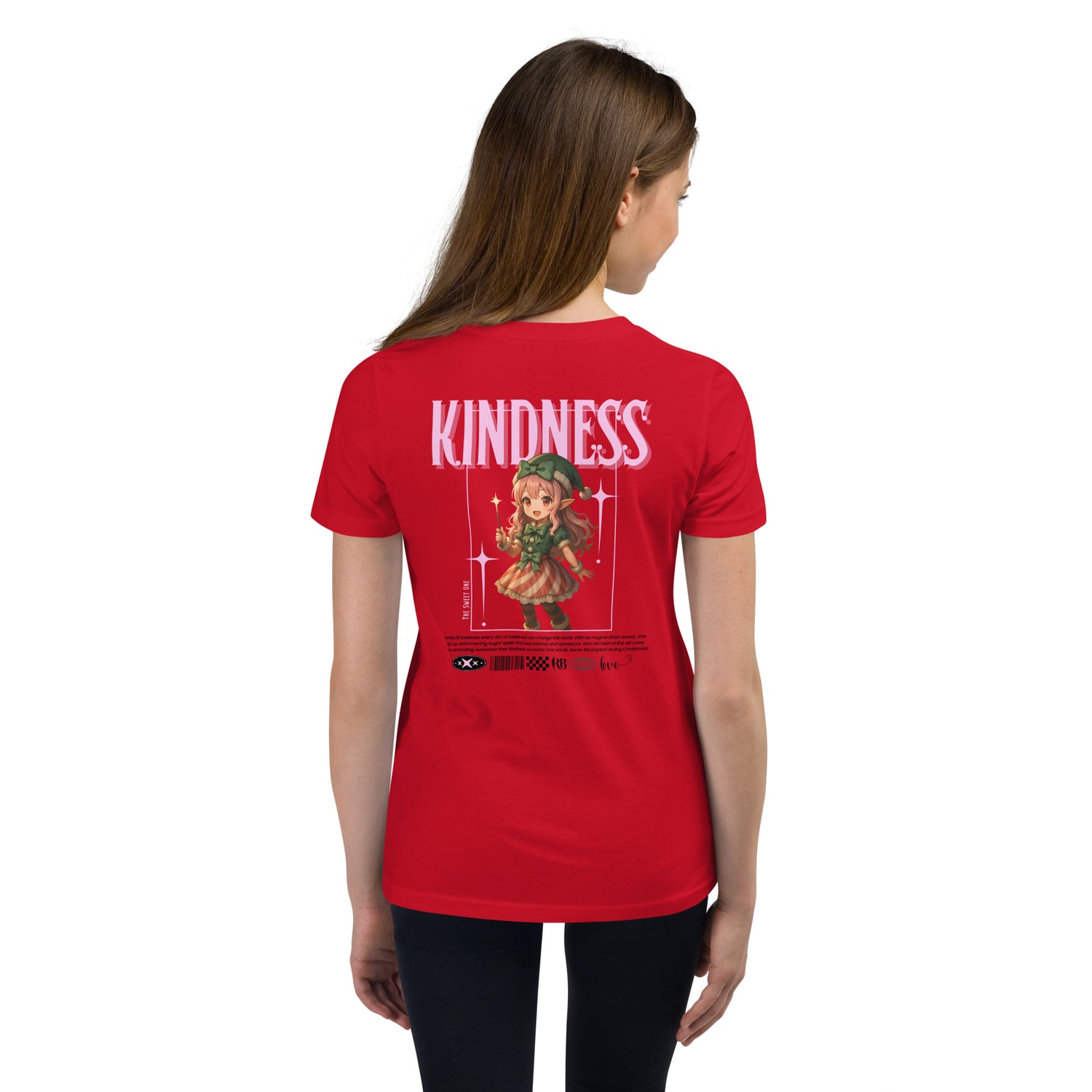 &quot;Kindness&quot; | Youth Short Sleeve T-Shirt | Black | – RB Designa Co