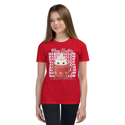 &quot;Marshmallow, Merry Christmas...&quot; | Youth Short Sleeve T-Shirt | – RB Designa Co