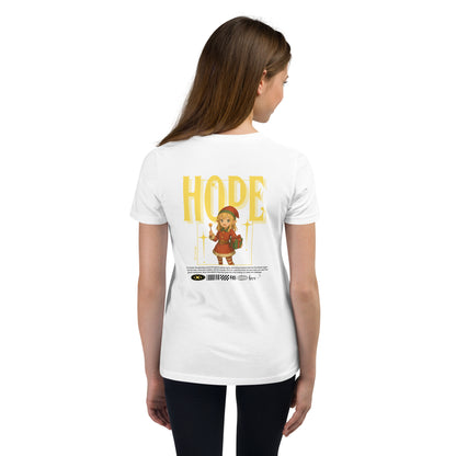 &quot;Hope&quot; | Youth Short Sleeve T-Shirt | Black | – RB Designa Co