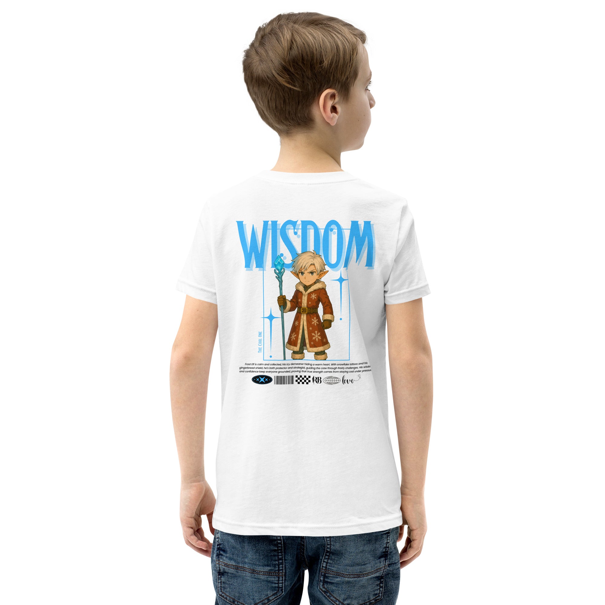 &quot;Wisdom&quot; | Youth Short Sleeve T-Shirt | Black | – RB Designa Co